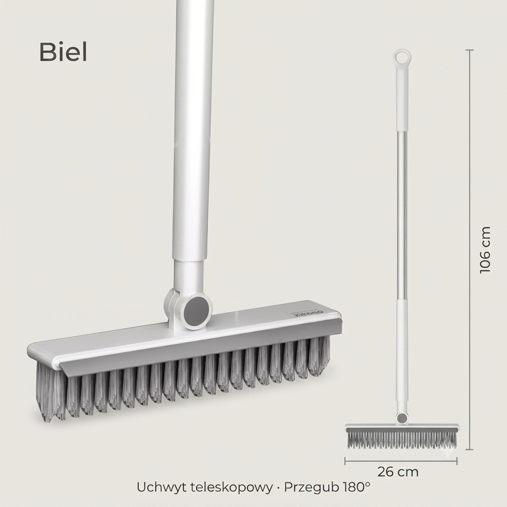 Kleeno™ Edge - Precyzyjna szczotka do fug, szczelin i narożników