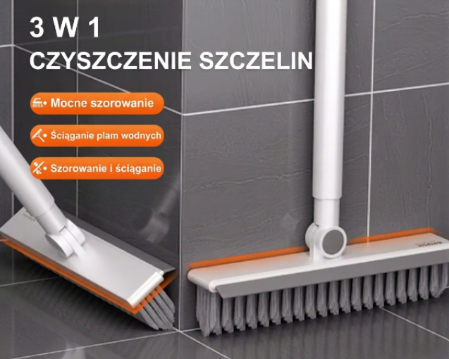 Kleeno™ Edge - Precyzyjna szczotka do fug, szczelin i narożników