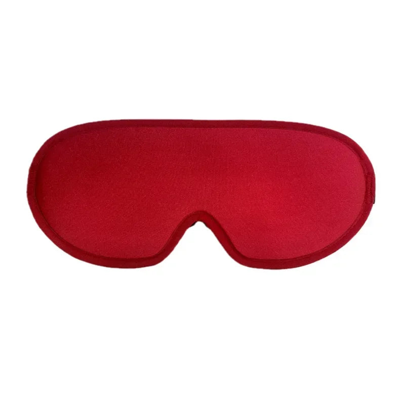 3D Memory Foam Silk Sleep Mask Soft Eye Patches Comfort Three Dimensiona Design Face Sleeping Mask Eyeshade Breathable Women Men